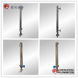 UHC-517C stainless steel body   magnetic float level gauge [CHENGFENG FLOWMETER] high quality Chinese professional flowmeter manufacture